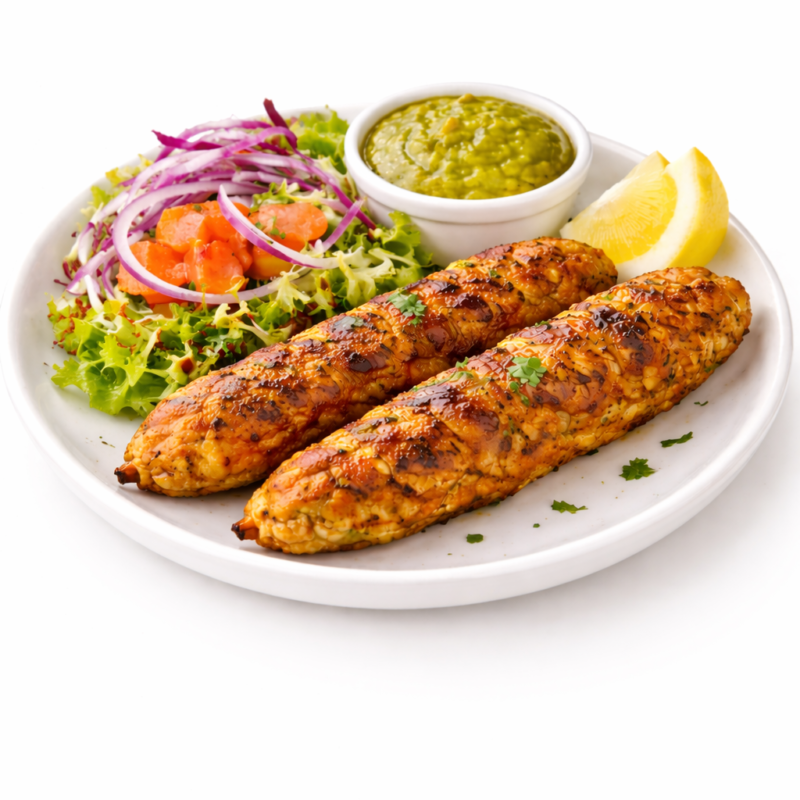 chicken seekh kebab