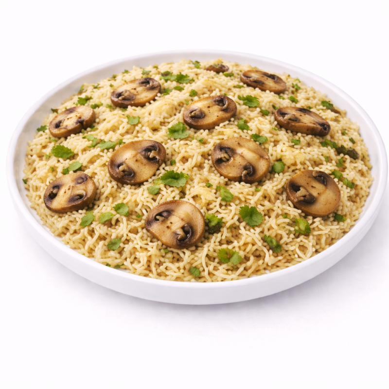 mushroom rice