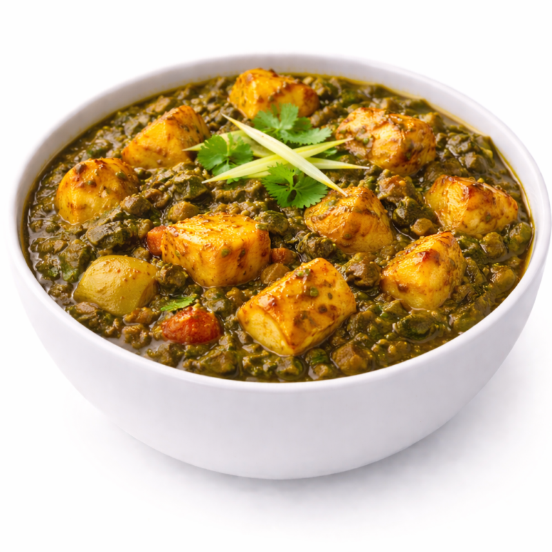 saag aloo paneer