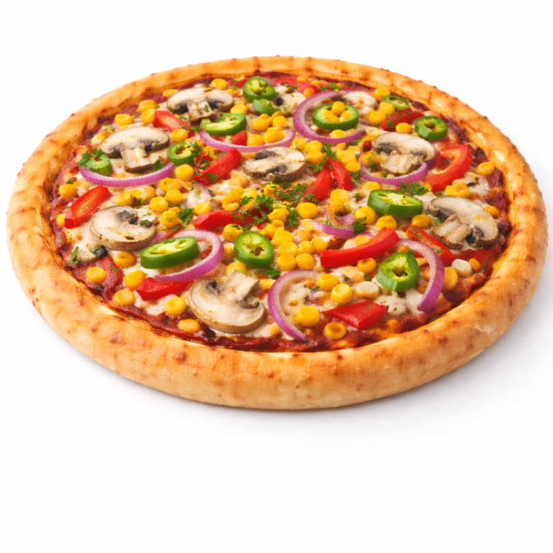 veg pizza (medium)