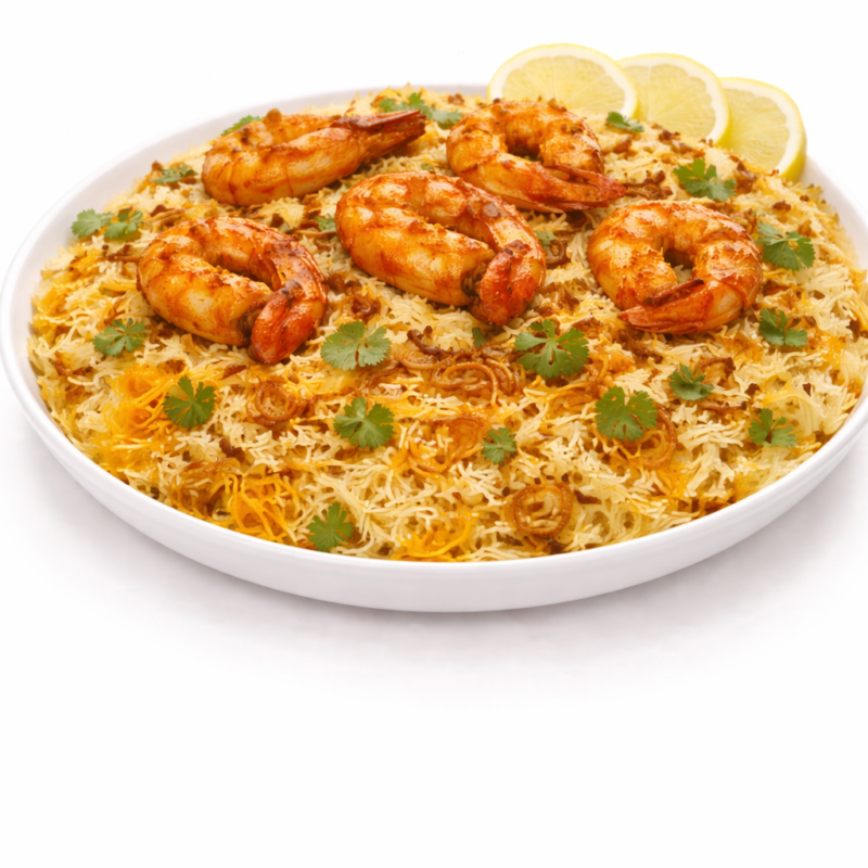 prawn biryani